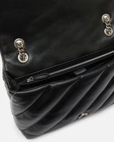 Borsa grande a tracolla Love Bag Puff Maxi Quilt - Nero | Pinko