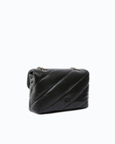 Borsa media a tracolla Love Bag Puff Maxi Quilt - Nero | Pinko