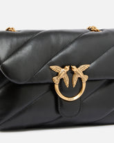Borsa media a tracolla Love Bag Puff Maxi Quilt - Nero | Pinko