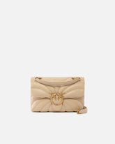 Love Bag Puff large butterfly quilt crossbody bag - | Pinko