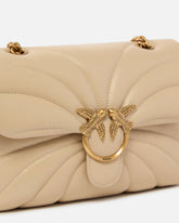 Bolso bandolera grande Love Bag Puff acolchado mariposa - | Pinko
