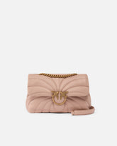 Love Bag Puff large butterfly quilt crossbody bag - | Pinko