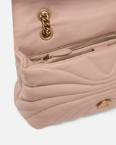 Love Bag Puff large butterfly quilt crossbody bag - | Pinko