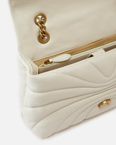 Borsa a tracolla grande Love Bag Puff trapunta farfalla - | Pinko