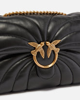 Borsa a tracolla grande Love Bag Puff trapunta farfalla - | Pinko
