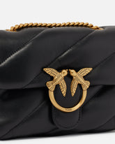 Borsa piccola a tracolla Love Bag Puff Maxi Quilt - Nero | Pinko
