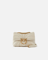 Mini borsa Love Bag Puff Butterfly a tracolla in nappa - | Pinko