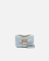 Borsa a tracolla Baby Love Bag Puff Maxi Quilt - Azzurro | Pinko
