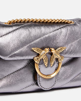 Baby Love Bag Puff laminated nappa leather crossbody bag - | Pinko