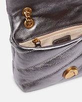 Baby Love Bag Puff laminated nappa leather crossbody bag - | Pinko