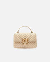 Bolso pequeño de mano Lady Love Bag Puff Chevron - | Pinko