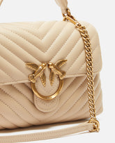 Mała torebka do ręki Lady Love Bag Puff Chevron - | Pinko