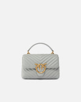 Bolso pequeño de mano Lady Love Bag Puff Chevron - | Pinko