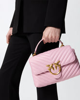 Mini handbag Lady Love Bag Puff Chevron - | Pinko