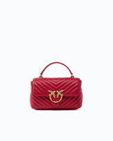 Kleine Lady Love Bag Puff Chevron Handtasche - | Pinko