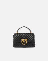 Mini handbag Lady Love Bag Puff Chevron - | Pinko