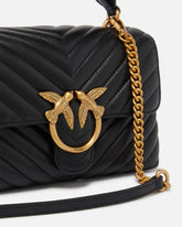 Mini handbag Lady Love Bag Puff Chevron - | Pinko