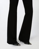 Pantaloni flared punto stoffa - | Pinko