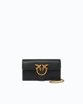 Cartera Love Bag One Wallet Simply - Negro | Pinko