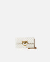 Love Bag One Wallet Chevron - | Pinko