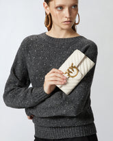 Love Bag One Wallet Chevron - | Pinko