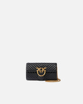 Love Bag One Wallet Chevron - | Pinko