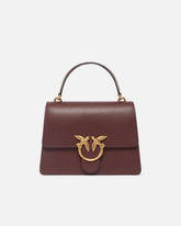 Medium handbag Love Bag Top Handle in leather - | Pinko