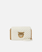 Petit sac à épaule Love Bag Click Chevron - | Pinko