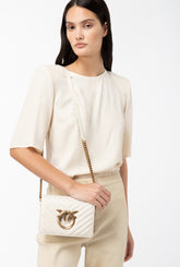Petit sac à épaule Love Bag Click Chevron - | Pinko