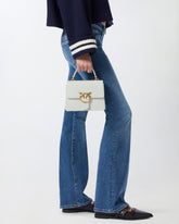 Borsa mini a mano Love Bag Top Handle in pelle - | Pinko