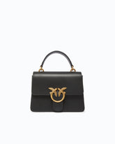 Mini handbag Love Bag Top Handle in leather - | Pinko