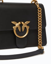 Mini handbag Love Bag Top Handle in leather - | Pinko