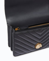 Borsa piccola a tracolla Love Bag One Chevron - Nero | Pinko