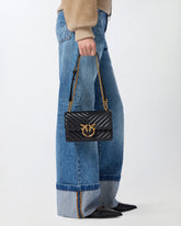 Borsa piccola a tracolla Love Bag One Chevron - | Pinko