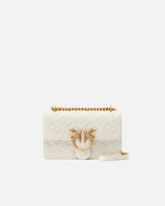 Mini borsa a tracolla Love Bag con logo imprimè - | Pinko