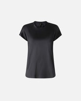 Blusa a maniche corte in satin - | Pinko