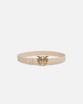 Cintura Love Birds in pelle 3cm - | Pinko