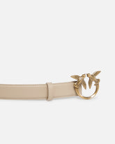 Cintura Love Birds in pelle 3cm - | Pinko