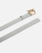 Love Birds leather belt 3cm - | Pinko