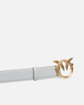 Love Birds leather belt 3cm - | Pinko