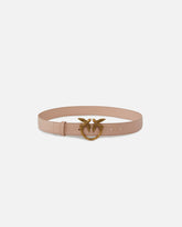 Cintura Love Birds in pelle 3cm - | Pinko