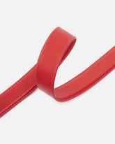 Love Birds leather belt 3cm - | Pinko