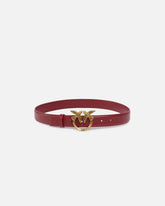 Cinturón Love Birds de piel 3cm - | Pinko
