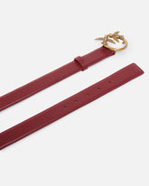Cinturón Love Birds de piel 3cm - | Pinko