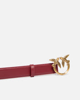 Cinturón Love Birds de piel 3cm - | Pinko