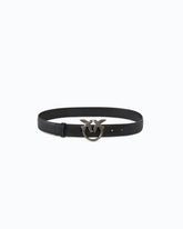 Cinturón Love Birds de piel 3cm - | Pinko
