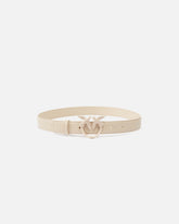 Pasek z kolorową klamrą 3cm - | Pinko