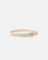Pasek z kolorową klamrą 3cm - | Pinko