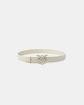 Belt with colored buckle 3cm - | Pinko
