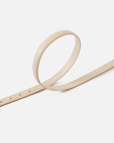 Love Birds thin leather belt 2cm - | Pinko